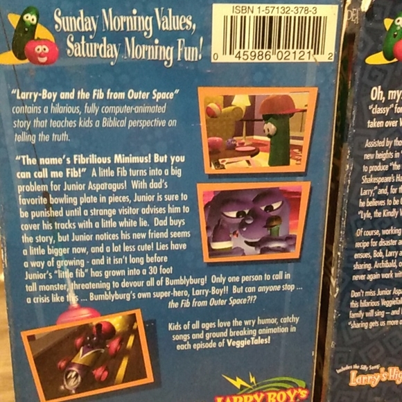 Veggie Tales VHS tapes for kids. - Picture 2 of 4